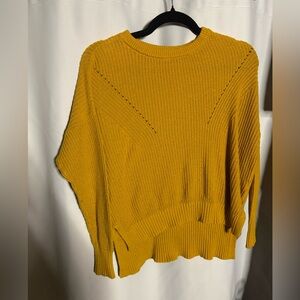 Garage Mustard Crew Neck Sweater